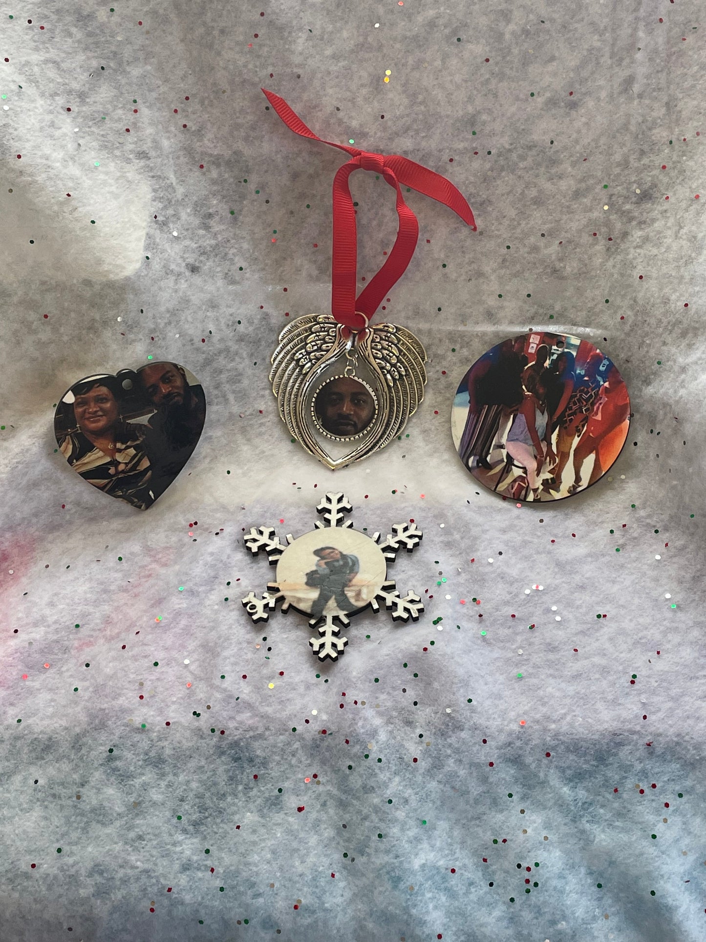 Fab cartoon Photo Ornaments
