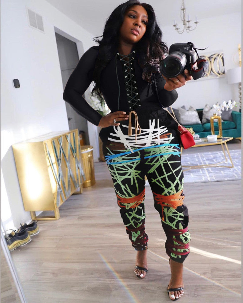 Ribbon Two Piece Set