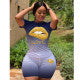 Lips love two piece short set