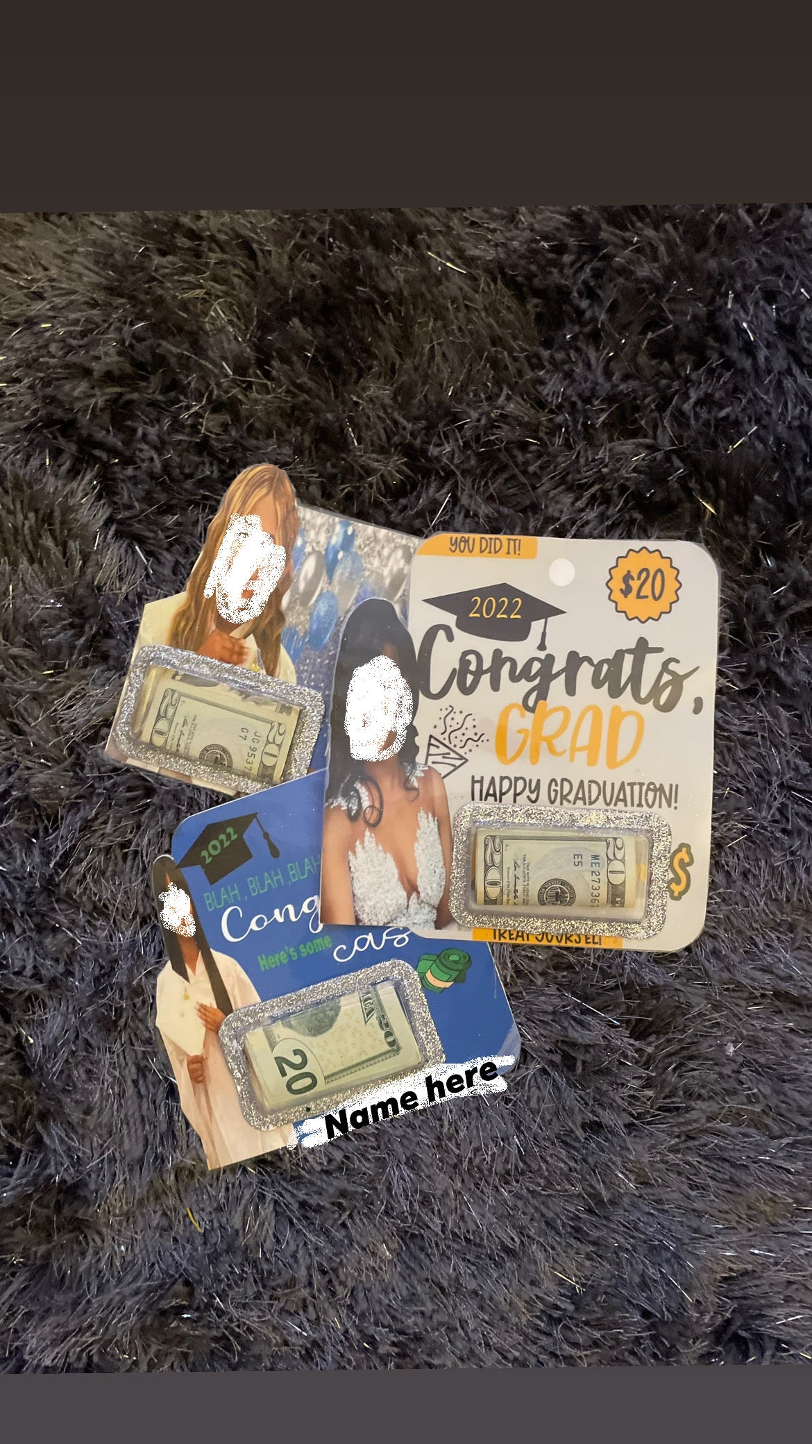Customized Money Gift Cards