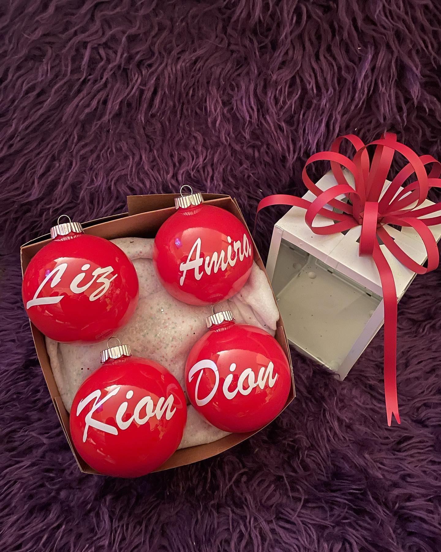 Fab Name Ornaments