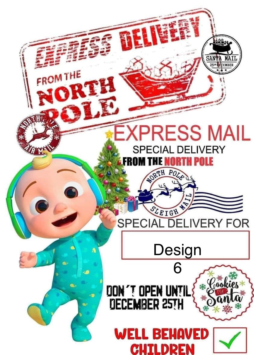 Personalized Santa Sacks with personalized ornament and puzzle