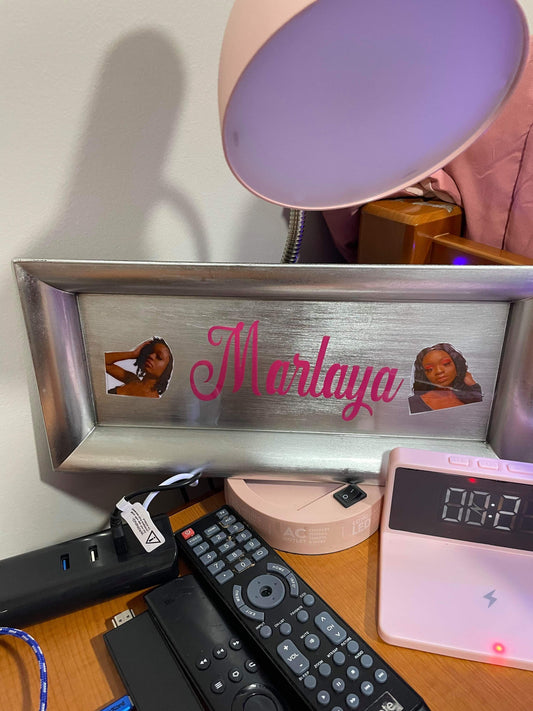 Customized name plates