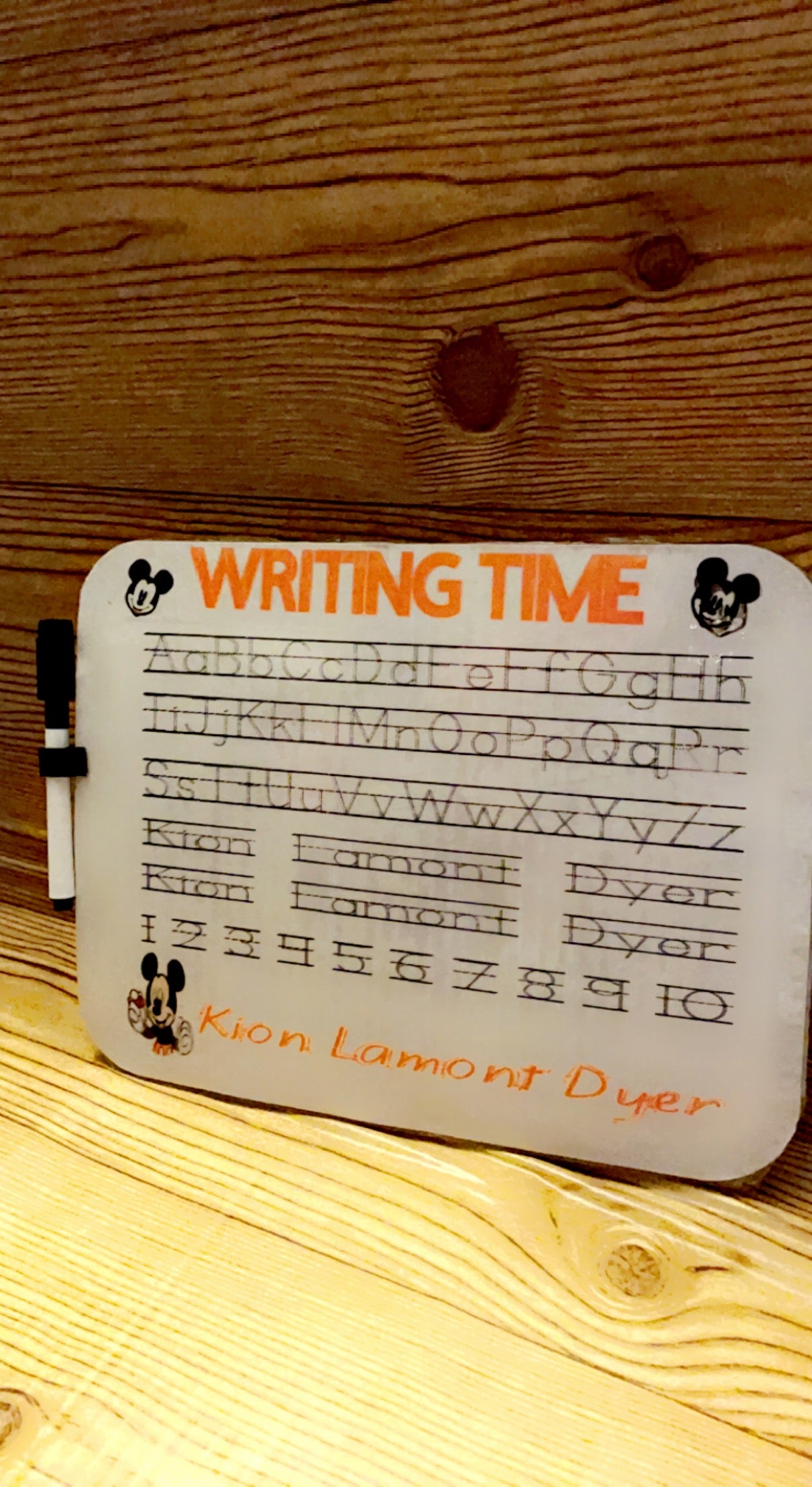 Customized learning Board